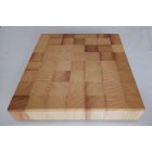 Bütüs vágódeszka, fehér kőris, 30x30x5cm