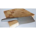 Bütüs vágódeszka, fehér kőris, 30x30x5cm