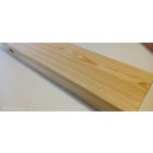 Lebegő polc valódi fa, natúr színben