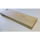 Lebegő polc valódi fa, natúr színben