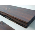 Lebegő polc valódi fa, "öregített"